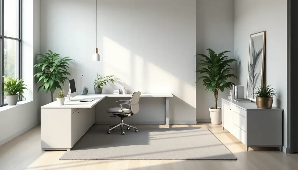 Büromöbel Lichtgrau – Modernes Design für ein helles und freundliches Büro