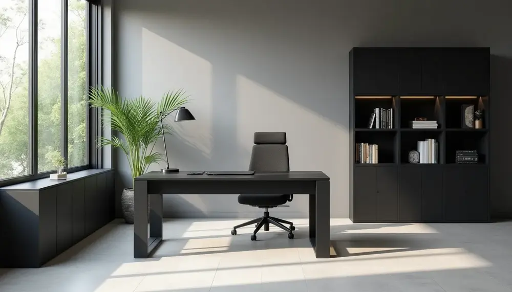 Büromöbel schwarz: Eleganz trifft auf Funktionalität