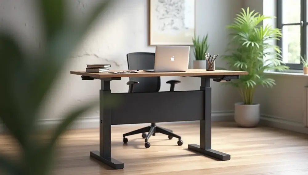 Höhenverstellbarer Schreibtisch Industrial: So funktioniert der Trend