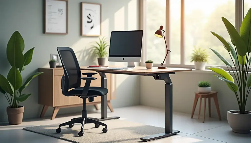 Höhenverstellbarer Schreibtisch nach Bandscheibenvorfall: Worauf Sie achten sollten