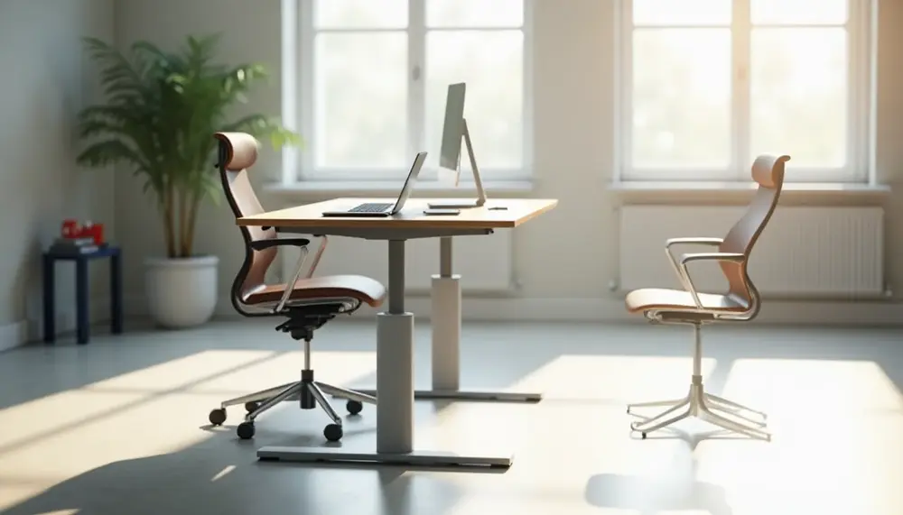 Höhenverstellbarer Schreibtisch ohne Wackeln: So bleibt alles stabil
