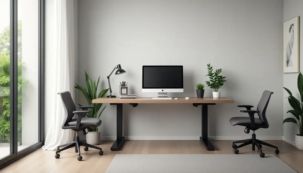 Höhenverstellbarer Schreibtisch ums Eck: Das Multitalent für Ihr Büro