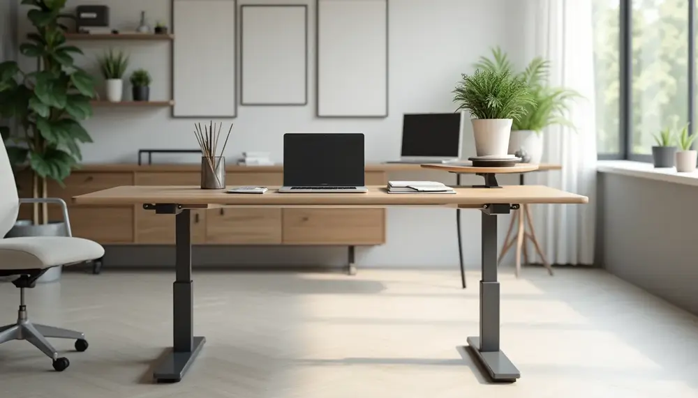 Höhenverstellbarer Schreibtisch X Beine – So vereinen Sie Stil und Ergonomie am Arbeitsplatz