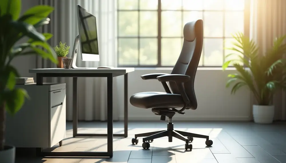 Wie ein ergonomischer Bürostuhl Rückenschmerzen effektiv vorbeugt